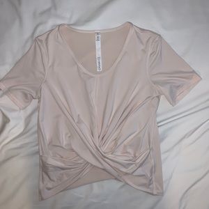 lululemon pink top